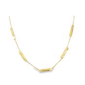 9ct 3D Bar Necklet