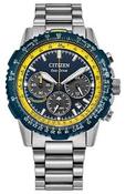 Gents Citizen Blue Angels Promaster Air Navihawk Blue and Yellow Dial