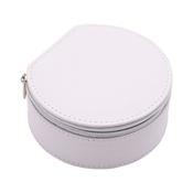 White Leather Jewellery Box