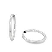Sterling Silver 30mm Hoop Earrings