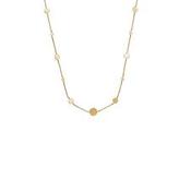 Burren 18ct Gold Plated Disk Jockey Necklet