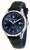 Gents Maserati Sorpa Blue Dial 42mm Watch with Black Strap image