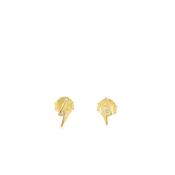 9ct Lightening Bolt Stud Earrings