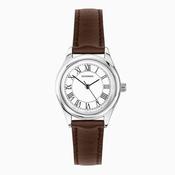Ladies Sekonda Evans White Dial Brown Strap