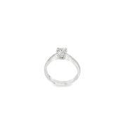 Platinum Four Claw Round Brilliant Diamond Ring 0.72ct image