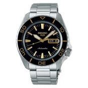 Gents Seiko 5 Black Dial Tachymeter image