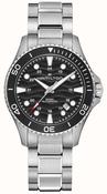 Gents Hamilton Khaki Navy Scuba Auto Black Dial