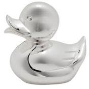 Silver Plated Bambino Duck Money Box Christening Gift