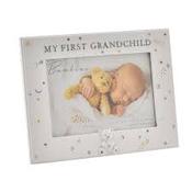 Bambino Resin First Grandchild Photo Frame 6" x 4" image