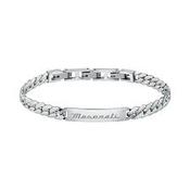 Maserati Stainless Stee Gents Curb ID Bracelet
