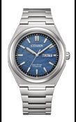 Gents Citizen Zenshin Super Titanium Blue Dial