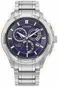 Gents Citizen Calibre 8700 Blue Dial Chronograph