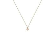 Ted Baker Gold Plated Peralia Pink Pebble Pendant