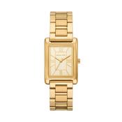 Ladies Michael Kors Essex Gold Square Dial