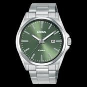 Gents Lorus Green Dial Batons and Date Window