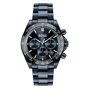 Gents Hugo Boss Hero Chronograph Tachymeter Blue Dial image