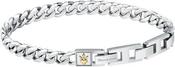 Maserati Stainless Steel Gents Curb Bracelet image