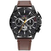Gents Tommy Hilfiger Bank Chronograph Tachymeter Black Dial