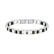 Maserati Stainless Steel Gents Ceramic Green Bracelet image