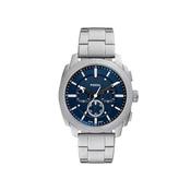 Gents Fossil Machine Chronograph Blue Dial image