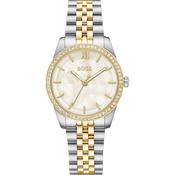 Ladies Hugo Boss Graceful Mother Of Pearl Dial CZ Bezel image