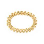 Burren 18ct Gold Plated Love Me Like You Do Bracelet image