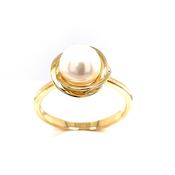 9ct Gold Pearl Ring image