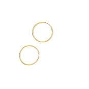 9CT 13MM Sleeper Hoop Earring image