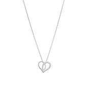 Sterling Silver Cubic Zerconia 16'' Necklet image
