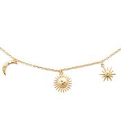 18ct Burren Gold Plated Universal Beauty Necklet