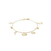 Burren 18ct Gold Plated Universal Beauty Bracelet