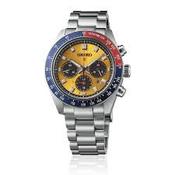Gents Stainless Steel Seiko Prospex Pogue ReCreation Solar Chronograph image