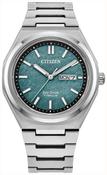 Gents Citizen Forza Super Titanium Textured Green Dial image