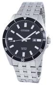 Gents Citizen Quartz Black Dial Watch