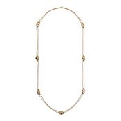Bronzeallure Gold Plated Coffee Bean Necklet