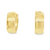 9ct Earring Round Hoop 5mm image