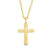 9ct Polished Gents Cross