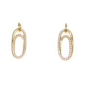 9ct Droop Loop .30ct Diamond Earring image