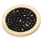 Yellow Black Stone Set Coin
