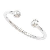 Sterling Silver Torc Bangle