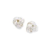 Silver Earriing Knot