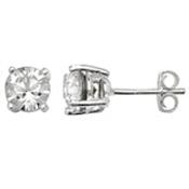 Sterling Silver 6mm Stud Earrings image