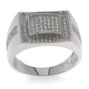 Sterling Silver Cubic Zirconia Ring image
