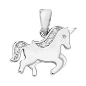 Sterling Silver Unicorn  Pendant image