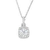 Sterling Silver Cubic Zirconia Pendant