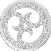 Silver Sparkling Curls Nikki Lissoni Disc