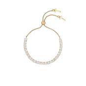 Ted Baker Melrah Gold Stone Set Slider Bracelet
