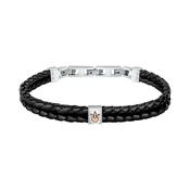 Maserati Black Woven Bracelet