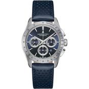 Gents Hamilton Jazzmaster Performer Chronograph Blue Dial image
