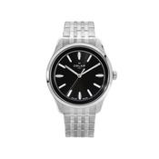 Gents Orlam Quartz Round Black Dial